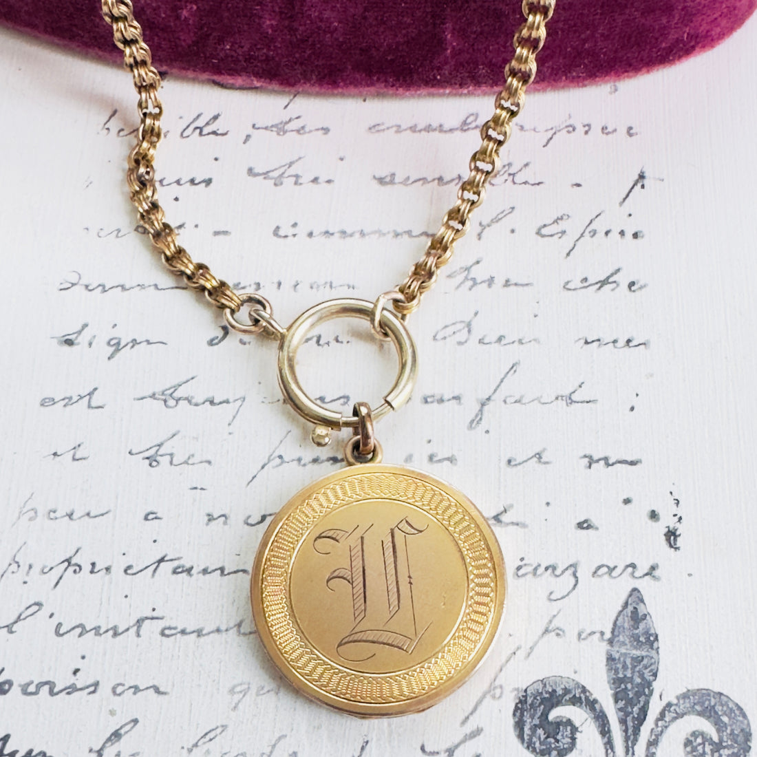 shop our collection of antique Lockets