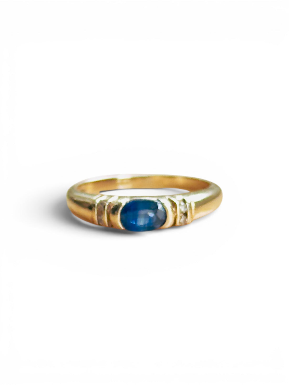 Gold Sapphire Ring