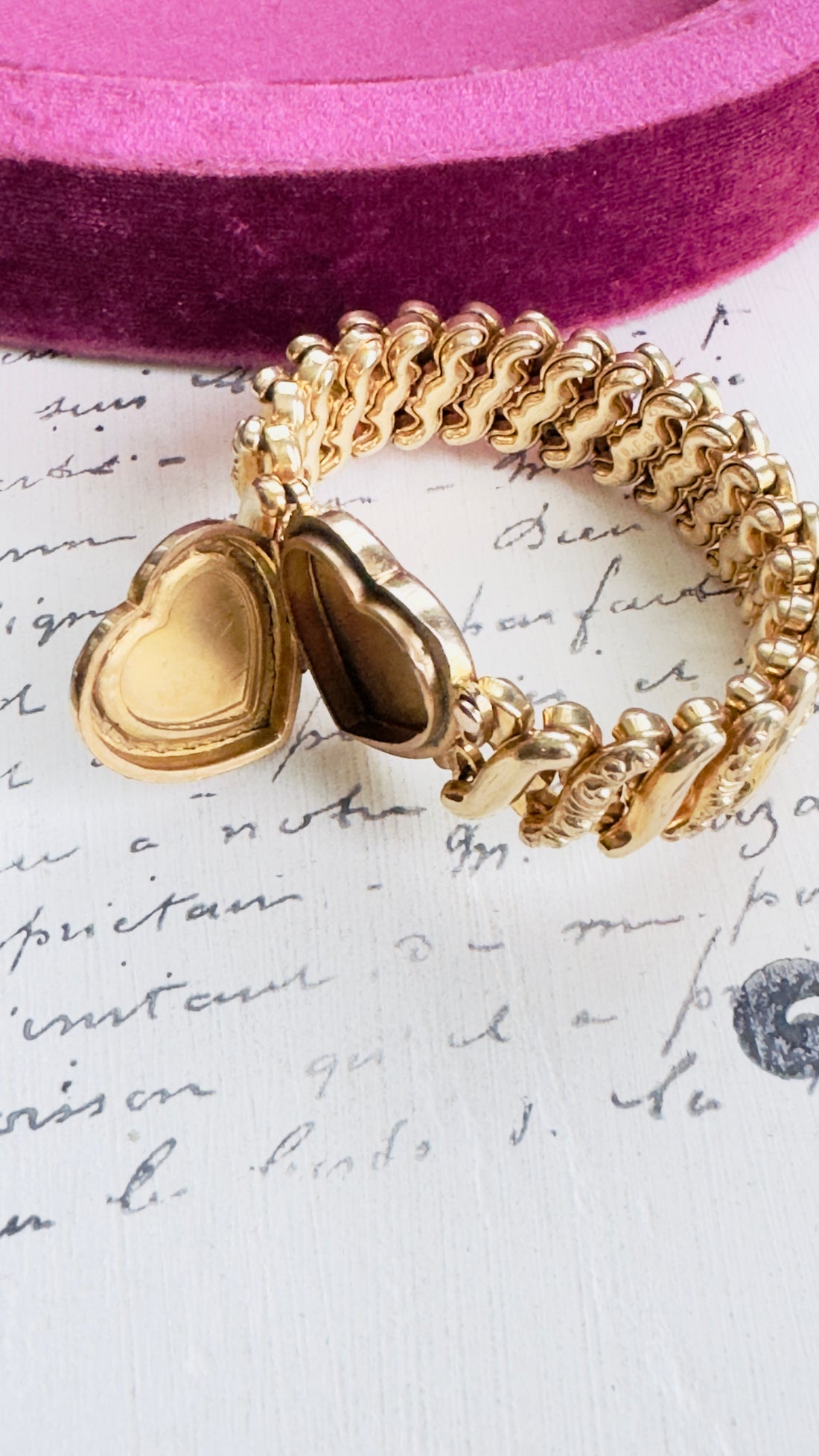 Gold Heart Locket