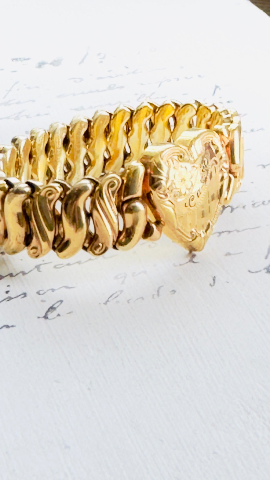 vintage expansion bracelet,