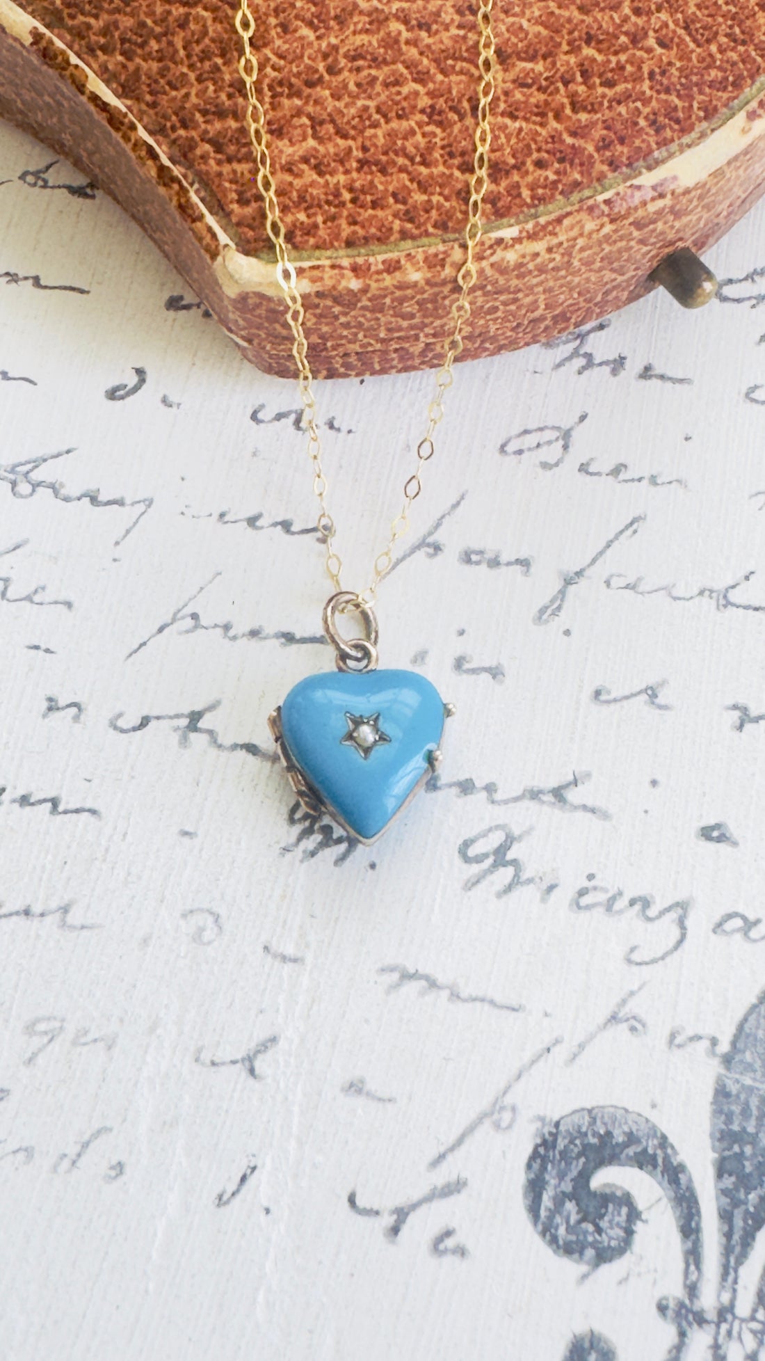 Seed Pearl Starburst Necklace