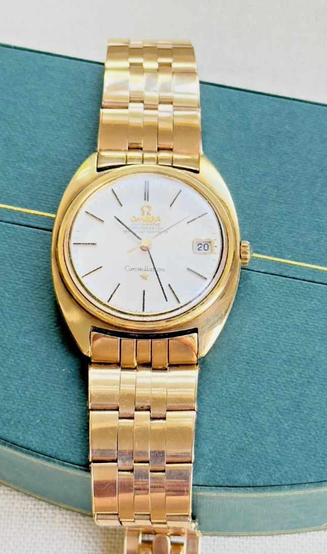 Omega Constellation 14k Gold