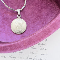 Sterling Silver Coin Necklace