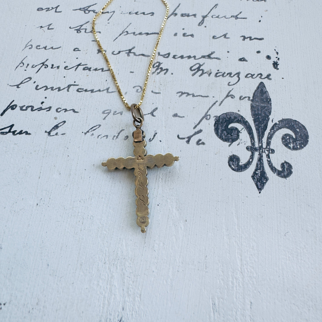 Turquoise Cross Pendant