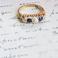 edwardian 18k gold ring