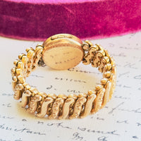 gold filled expansion bracelet