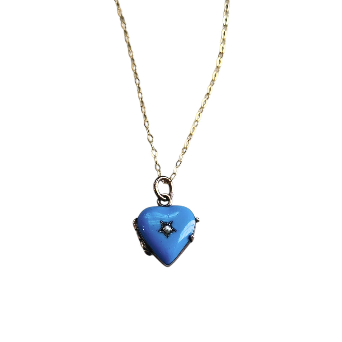 Enamel Heart Locket