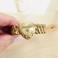 Sweetheart Bracelet with Diamond Starburst