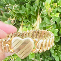 vidoe of antique sweetheart expansion bracelet