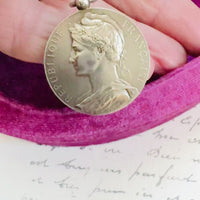 Video of French Coin Necklace