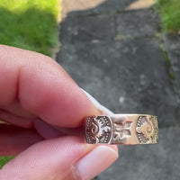 Gold Antique Cigar Band