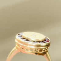video garnet ring
