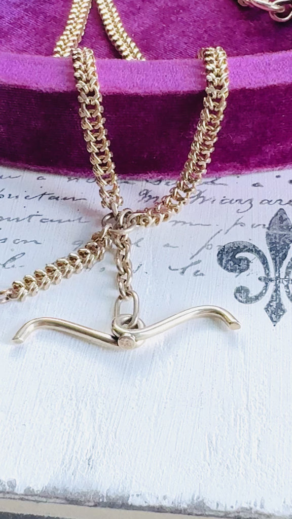 Albert Watch Chain | 14k Gold 