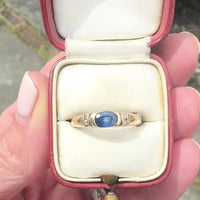 Gold Sapphire Ring