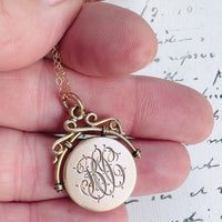 Round Starburst Locket