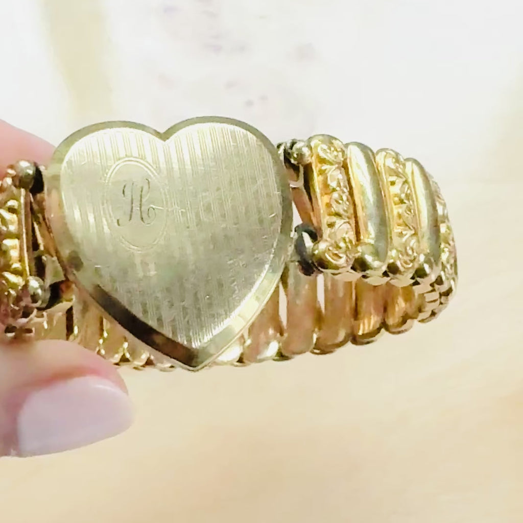 Vintage Sweetheart Bracelet H Monogram