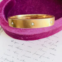 video of starburst bangle bracelet