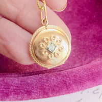 Video of Antique Gold Locket