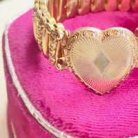Ladifair Sweetheart Locket Bracelet, 1/20 12K Gold Filled