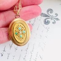 Antique 18k Gold Victorian Locket