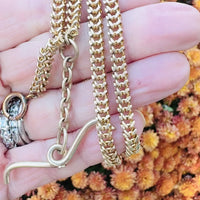 Video Highlighting 14k Gold Watch Chain