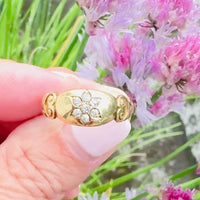 video of 18k Gold Diamond Ring
