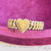 vintage American Queen sweetheart bracelet