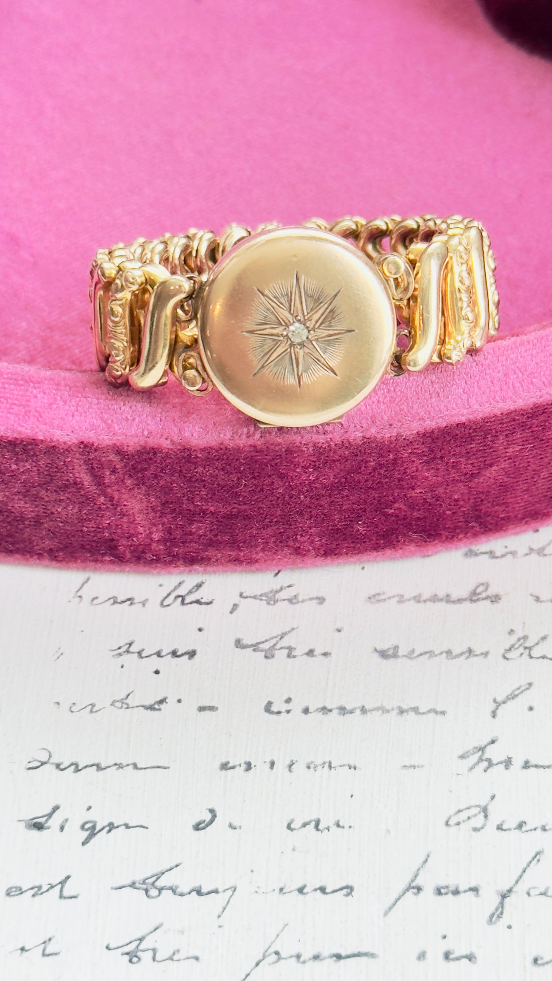 vintage sweetheart bracelet