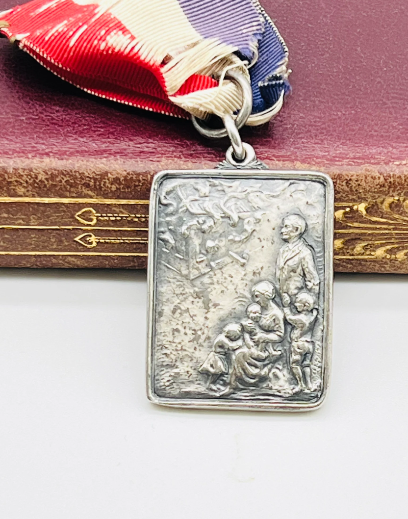 19th Century NY City Fire Department Medal • New York Fire Department • Sterling Silver Medal • DIEGES & Medal • Fire Safety