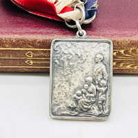 19th Century NY City Fire Department Medal • New York Fire Department • Sterling Silver Medal • DIEGES & Medal • Fire Safety