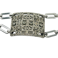 Antique Bracelet • Art Deco Shoe Buckle Bracelet