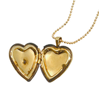 Vintage Heart Locket Necklace by hipV Modern Vintage Jewelry