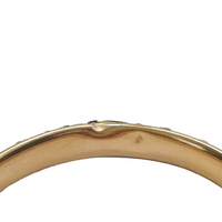Antique Gold Filled Hinged Bangle Bracelet